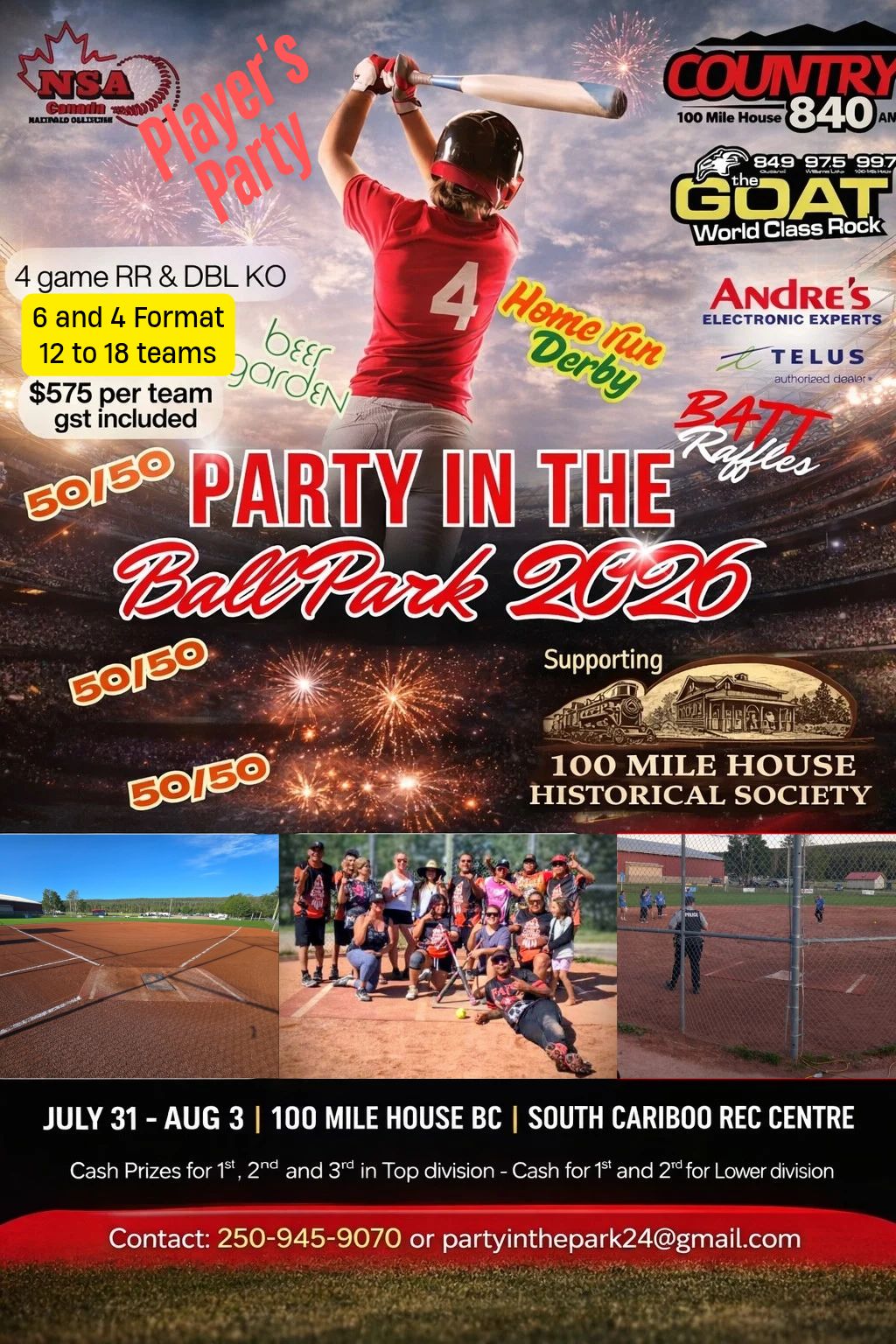 Party in the Ball Park 2026