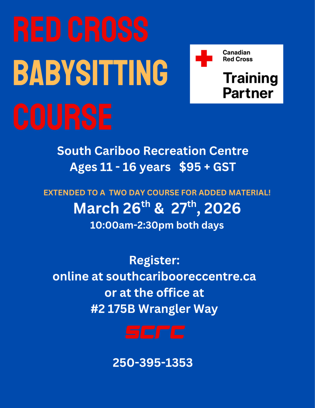 Red Cross Babysitting Course